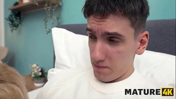 MATURE4K. Just let me fuck this homeless blonde, please