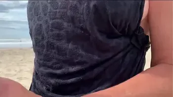 What are you doing?! People are watching! I'm cumming in front of everyone again.