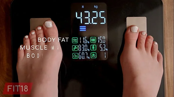 Fit18 - Bella Nova - 43kg - Casting Skinny Black Hair Beauty With Tiny Tits - 60FPS