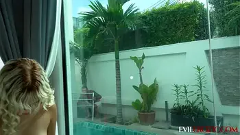 Got Caught Spying On My Hot Neighbors - EVIL EROTIC