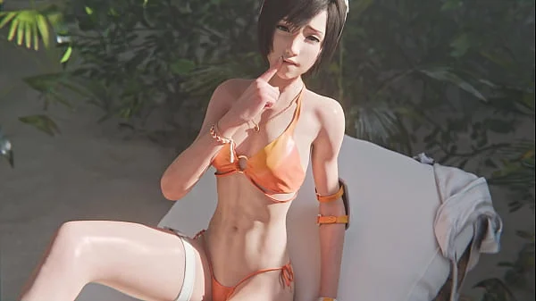 Yuffie's Beach Encounter Nagoonimation