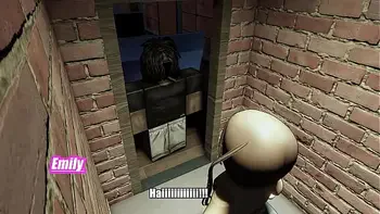 Headless Roblox Girl gets STRETCHED