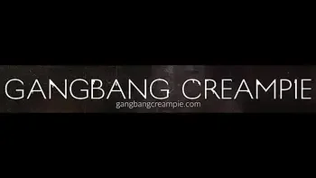 GangbangCreampie - Lizzie Love Gets Swarmed By Cock & Gets Creampied