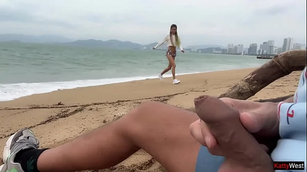 Public Dick Flashing - I see that you are jerking off to me and I want to help you cum!