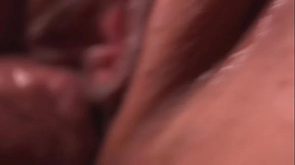 My wife warmed up her pussy before sex, I filled it with cum