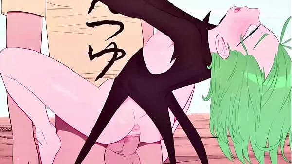 Tatsumaki takes on Saitama (mrploxy)