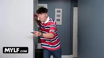 Remote Control Fantasy - Stepdaughter Fucks Hijab StepMom in the Kitchen