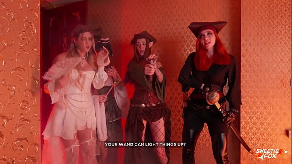 D&D Porn Adventure Part 3 - Hole Of Glory (Sweetie Fox, Diana Rider, Arina Fox, Anastangel)