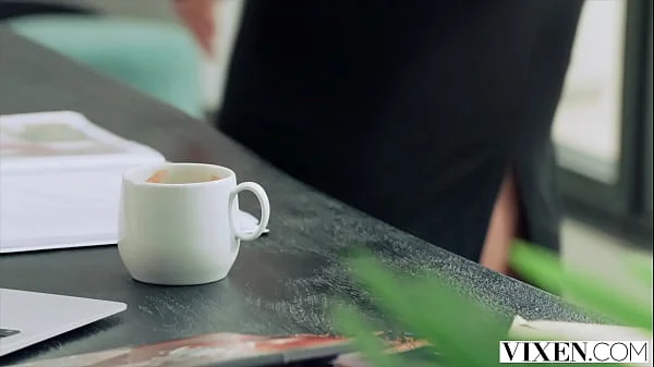 VIXEN Runway Model Bella Spark Devours Christian's Thick Cock