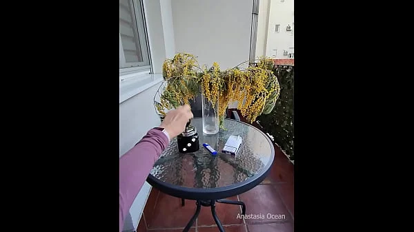 My step mom watches me suck my husband's dick.