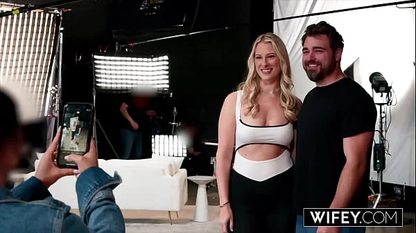 WIFEY BBC Hungry Blonde Country Hotwife Gets Dicked Down Hard In Front Of Hubby