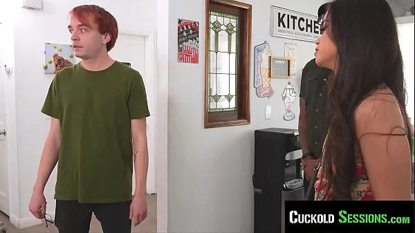 CuckoldSessions - Cuck Boy Gets To Watch His EX Get Fucked Hard IN FRONT OF HIM