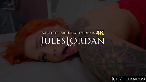 JulesJordan.com - Redhead Temptress Sinatra Monroe Tames A BBC With Her Dangerous Curves