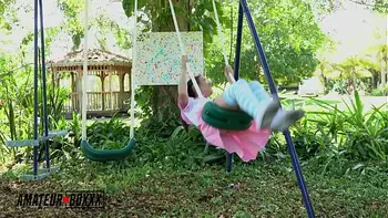 Amateur Boxxx - Asian Masturbates in Playground