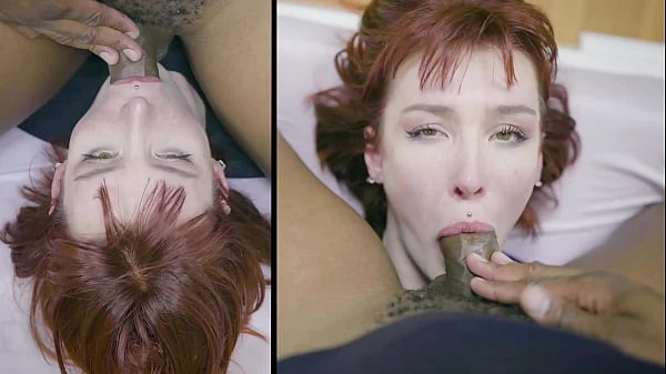 Submissive Dutch Redhead gets BBC in All her Holes and shows her Anal Skills before getting Showered in Cum - Multiview