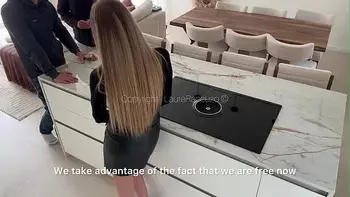 MILF française baisée par 2 ouvriers – double faciale!