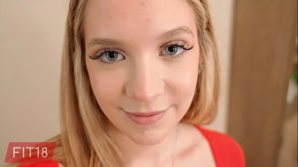 Fit18 - Becky Summer - 103lbs - I Creampie Short Blue Eye Blonde Teen In Leotard