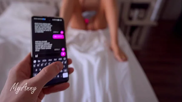 Why are you looking at your phone? Screw this condom, I want a creampie!