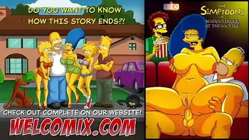 Naughtiness at the movies! The Simpsons Porn Comics