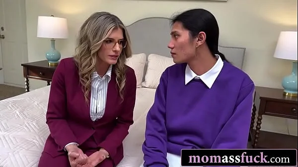 Stepson Swaps Butt Plug For Real Action in His MILF's Backdoor