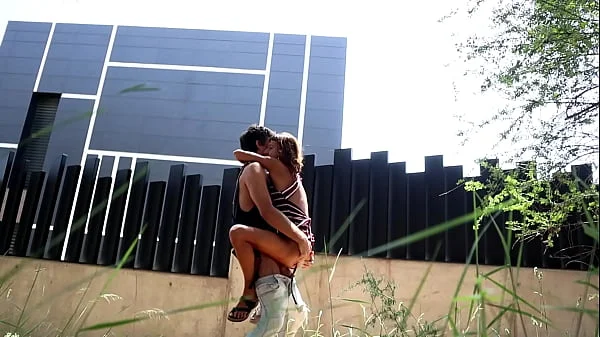 Public Sex Adventure in the City Woods