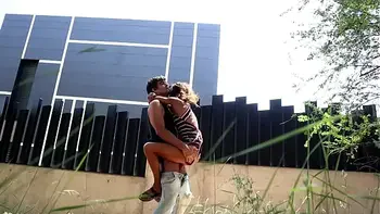 Public Sex Adventure in the City Woods