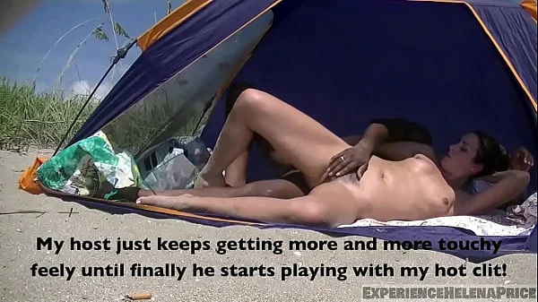 My 1st Nude Beach Vacation Sucking And Fucking BIG BLACK COCK!