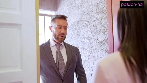 Realtor Slut Closes The Deal Using Her Tight Cunt
