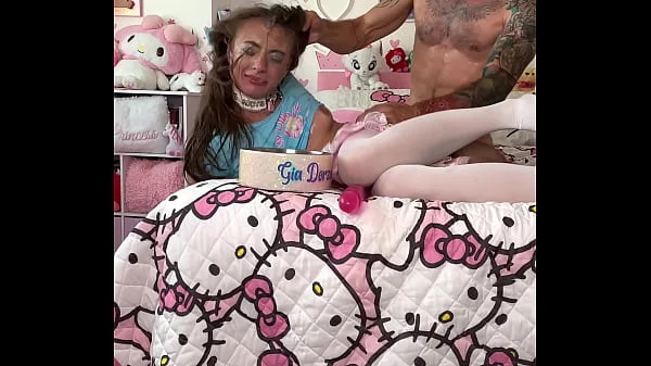GIA DERZA Gets EXTREME Ab*se, Puke, HARD DESPERATION, Rough Fuck, HUMILIATION