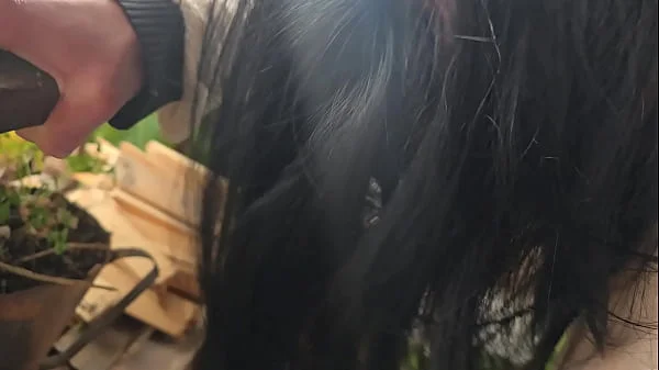 Cuckold My friend sharing his wife for a quick outdoor fuck