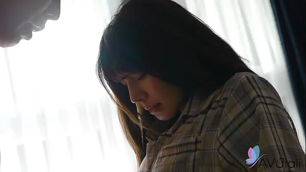 Long haired Chinese girl Ranako fucks with her boyfriend.