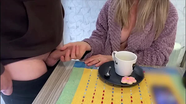My stepmother didn't have any cream for her coffee so she milked me...