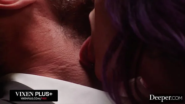 Deeper. Baddie Valerica Steele Squirts All Over Older Boss' Thick Cock
