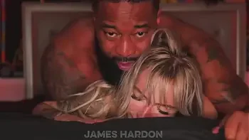 Hotwife blonde comes over for a breeding session bbc interracial