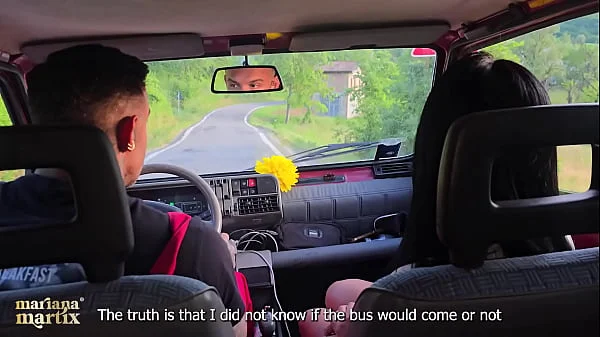 Colombian tourist fucks Italian farmer on a tractor - Mariana Martix & Luca Peracchi