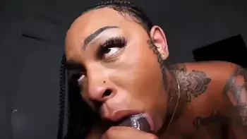 Sexy ebony gf fucking sexy slut hardcore