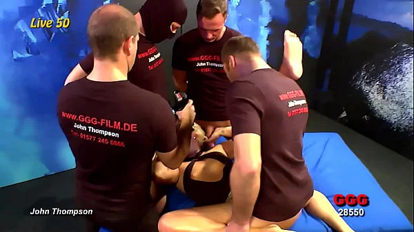 GGG - BEHIND THE SCENES - FULL GANGBANG SCENE WITHOUT CUT