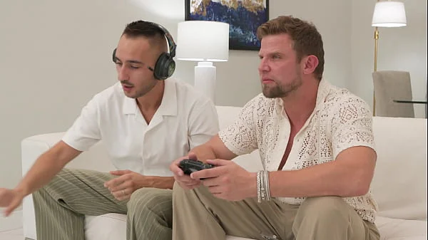 FREE Scene - Nympho Blonde Cherry Kiss Seduces Hung Neighbours Into A Frantic DP Fuck Fest GP3119