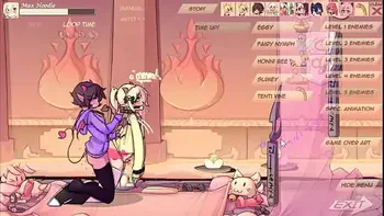 Max The Elf v0.4 [Femboy Hentai game PornPlay] Ep.8 gangbang by the succubus naughty army