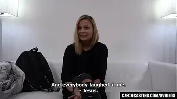 Lesbian Virgin Teen Enjoys Threesome