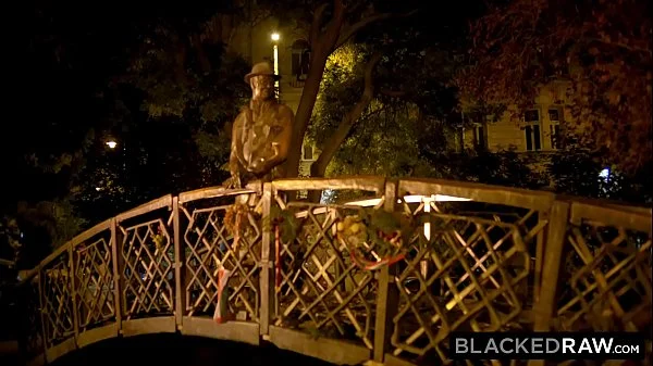 BLACKEDRAW Brunette Babe Gets Fucked Senseless By Dominant BBC