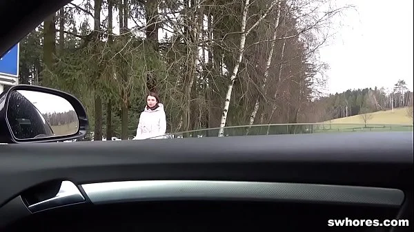 Mature street slut gets a heavy load in POV