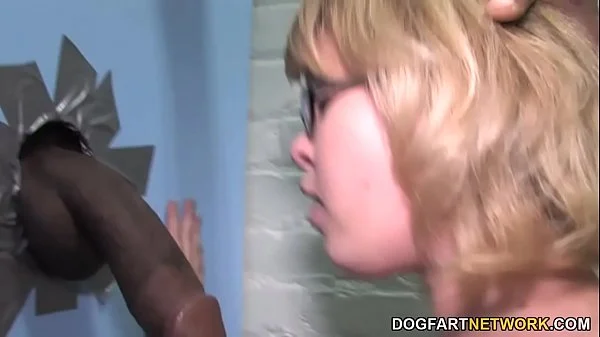 Sasha Knox Spends Some Time With Her First Big Black Cock - Gloryhole