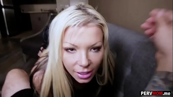 My busty stepmom did not get laid and wants my dick