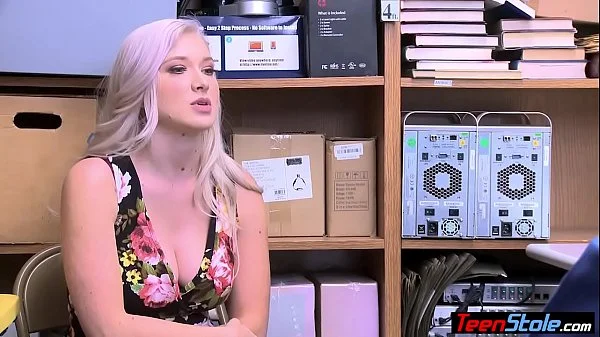 Busty blonde suspect fucked her way out of trouble