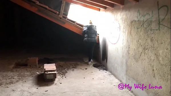 I want to feel filled with your cock as we enter this abandoned house