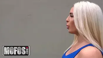 Publick Pickups - (Mila Marx) - Curvy Blonde Rides Dick In Garage - MOFOS