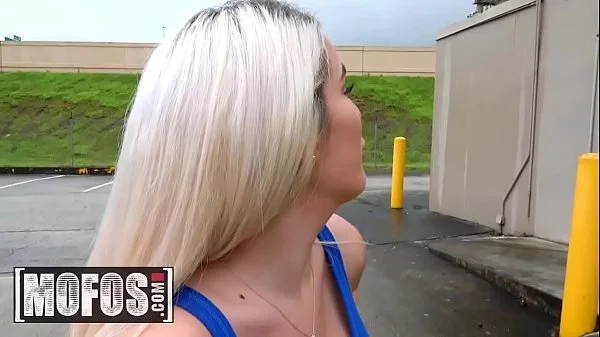 Publick Pickups - (Mila Marx) - Curvy Blonde Rides Dick In Garage - MOFOS