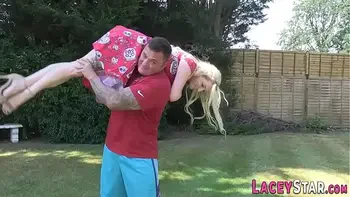 Lacey Starr in threeway