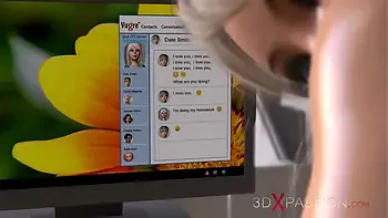 Black guy fucks girl in student hostel while boy in love chatting with her